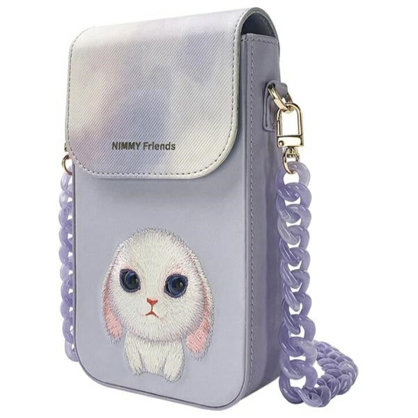 Nimmy 3in1 rinkinys Rabbit – violetinis -- Cell phone cases and covers