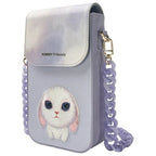 Nimmy 3in1 rinkinys Rabbit – violetinis -- Cell phone cases and covers