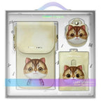 Nimmy Big Eyed Pet 2.0 Cat 3in1 rinkinys – chaki -- Cell phone cases and covers