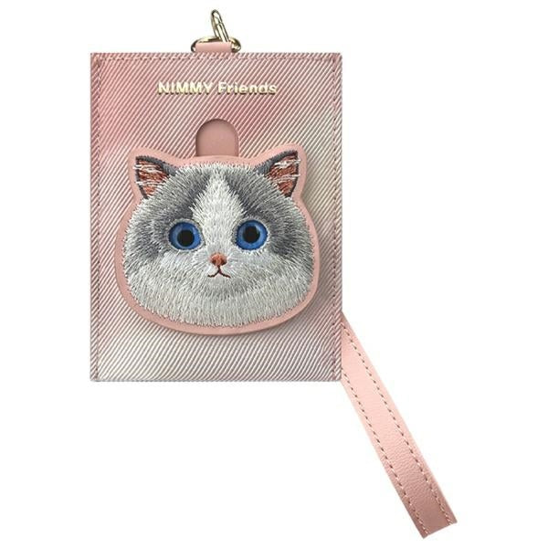 Nimmy 3in1 rinkinys: telefono rankinė, piniginė, dėklas lokatoriui – rožinis -- Cell phone cases and covers