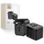 Tech-Protect TA200 EU / UK / US / AU adapteris - juodas -- USB Adapters