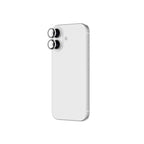 AmazingThing kameros stiklas iPhone 17 – sidabrinis