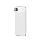 AmazingThing kameros stiklas iPhone 17 Air – juodas rėmelis