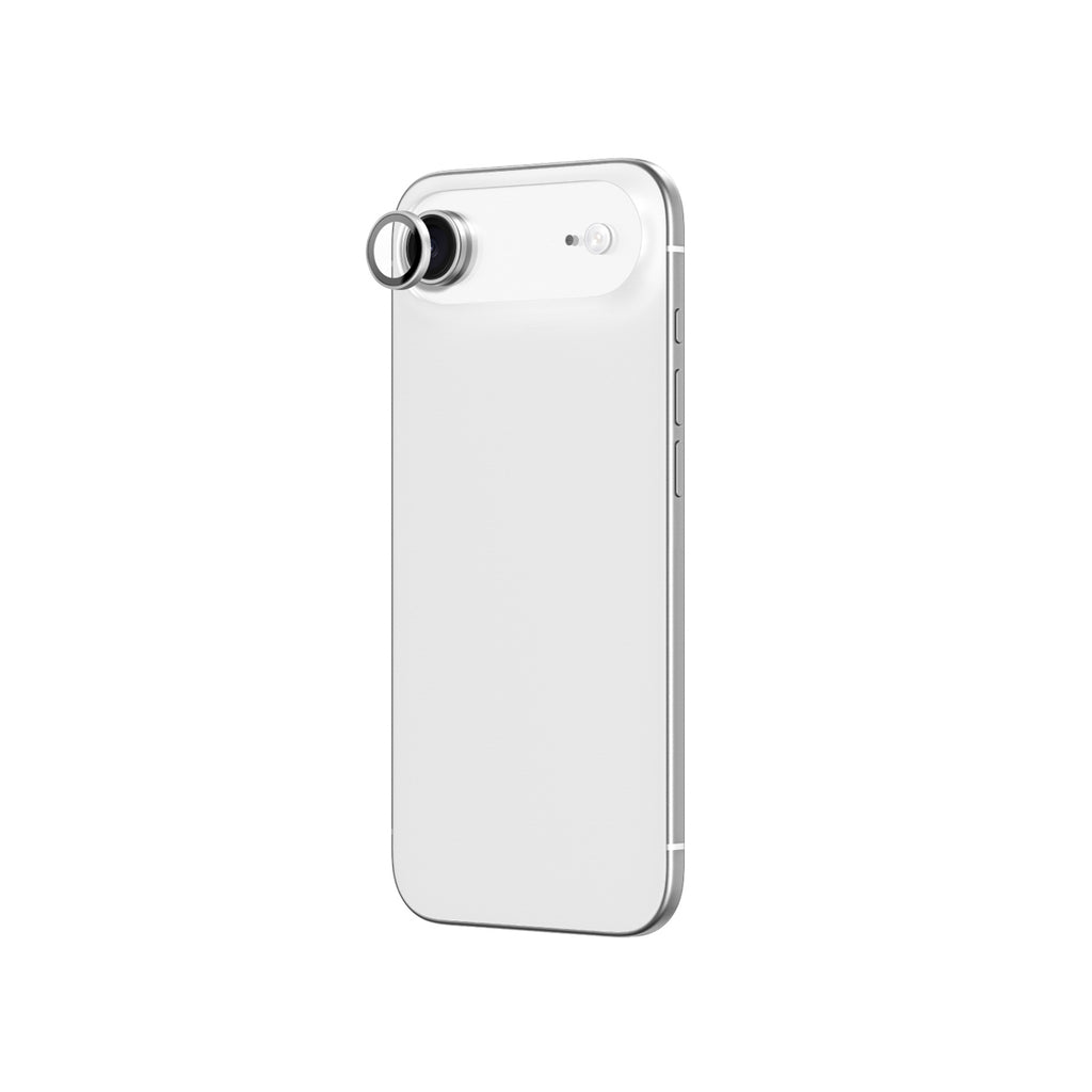 AmazingThing objektyvo stiklas iPhone 17 Air – sidabrinis