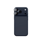 AmazingThing Objektyvo stiklas, skirtas iPhone 17 Pro / Pro Max su mėlynu aliuminio rėmeliu -- Cell phone tempered glass