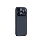 AmazingThing Objektyvo stiklas, skirtas iPhone 17 Pro / Pro Max su mėlynu aliuminio rėmeliu -- Cell phone tempered glass