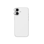AmazingThing kameros stiklas iPhone 17 – juodas rėmelis