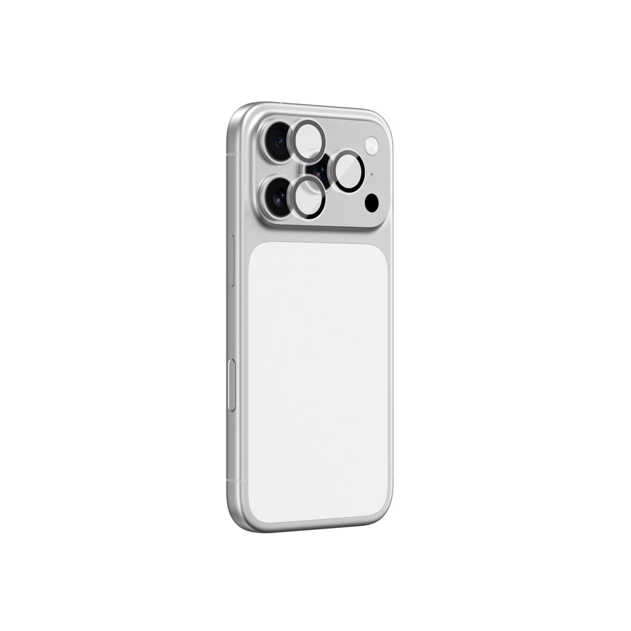 AmazingThing kameros stiklas iPhone 17 Pro/Pro Max – juodas