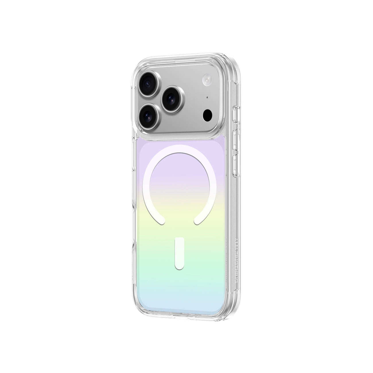 AmazingThing Minimal Mag MagSafe dėklas iPhone 17 Pro Max – vaivorykštinis