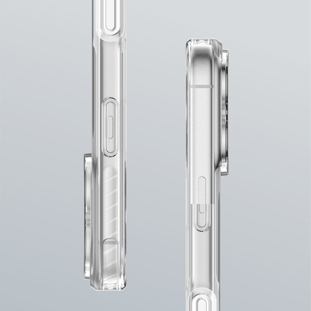 „AmazingThing Titan Pro“ dėklas, skirtas iPhone 17 Pro MagSafe Suderinamas – skaidrus -- iPhone 17 Pro