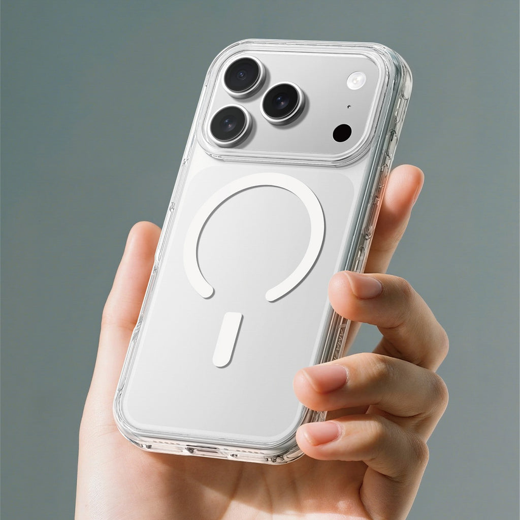 „AmazingThing Titan Pro“ dėklas, skirtas iPhone 17 Pro MagSafe Suderinamas – skaidrus -- iPhone 17 Pro