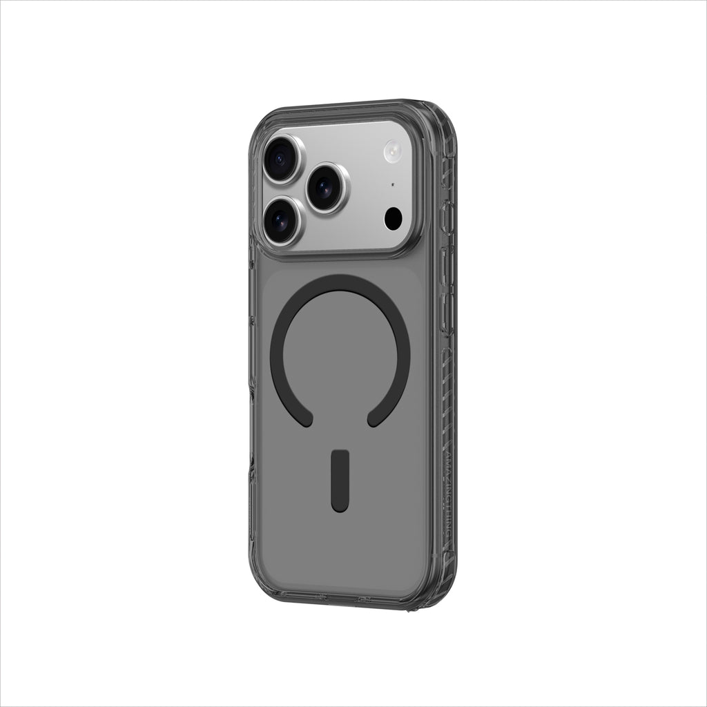 AmazingThing Titan Pro dėklas, skirtas iPhone 17 Pro, suderinamas su MagSafe - juodas