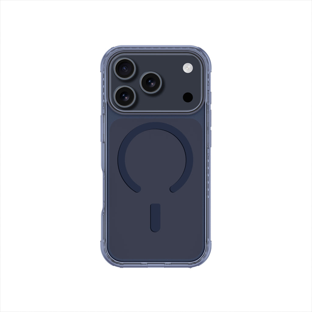 „AmazingThing Titan Pro“ dėklas, skirtas iPhone 17 Pro, suderinamas su MagSafe – mėlynas