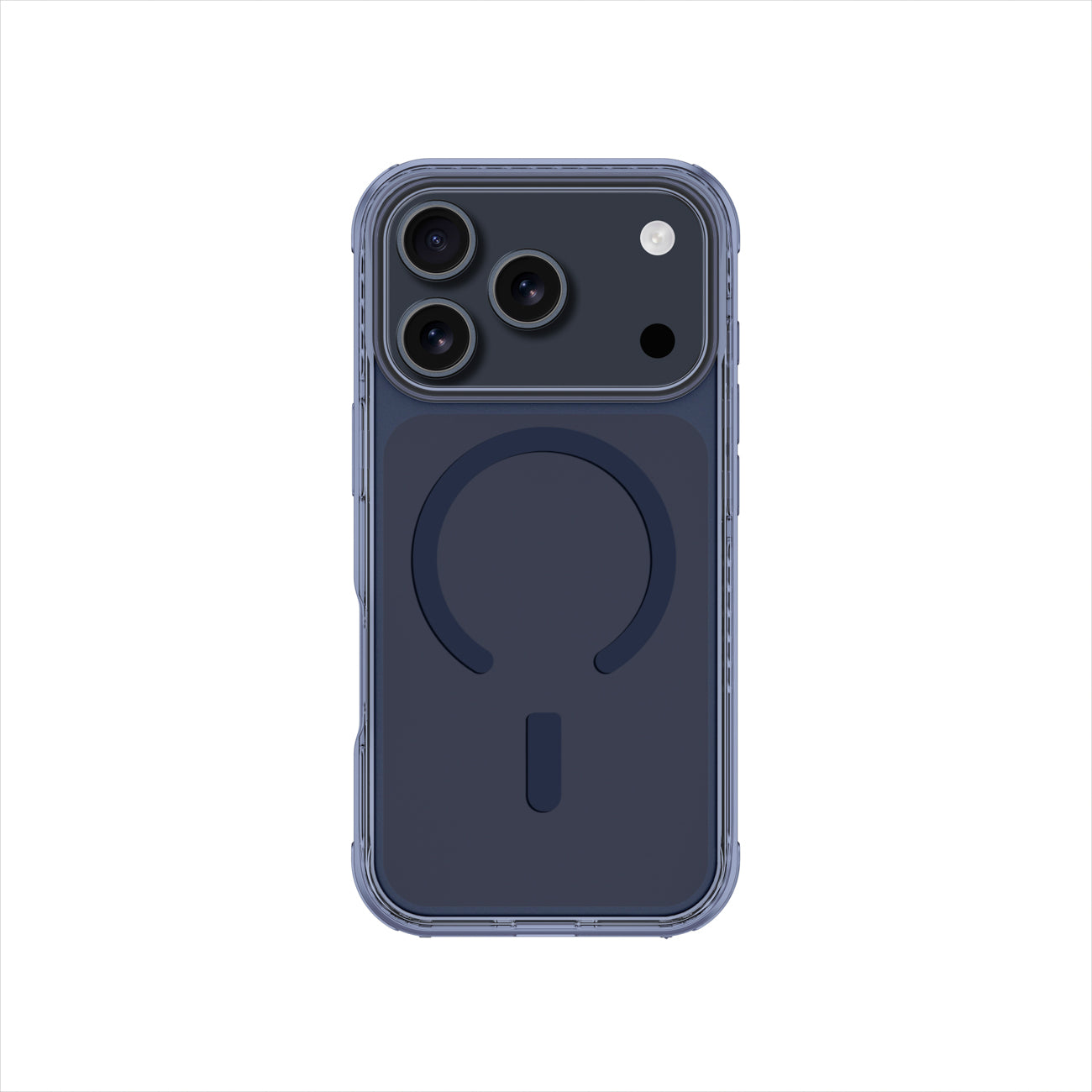 „AmazingThing Titan Pro“ dėklas, skirtas iPhone 17 Pro, suderinamas su MagSafe – mėlynas