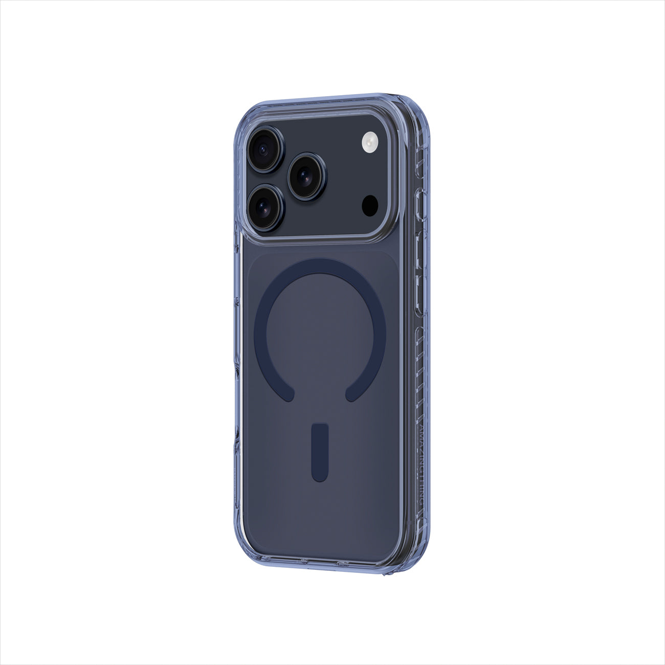 „AmazingThing Titan Pro“ dėklas, skirtas iPhone 17 Pro, suderinamas su MagSafe – mėlynas