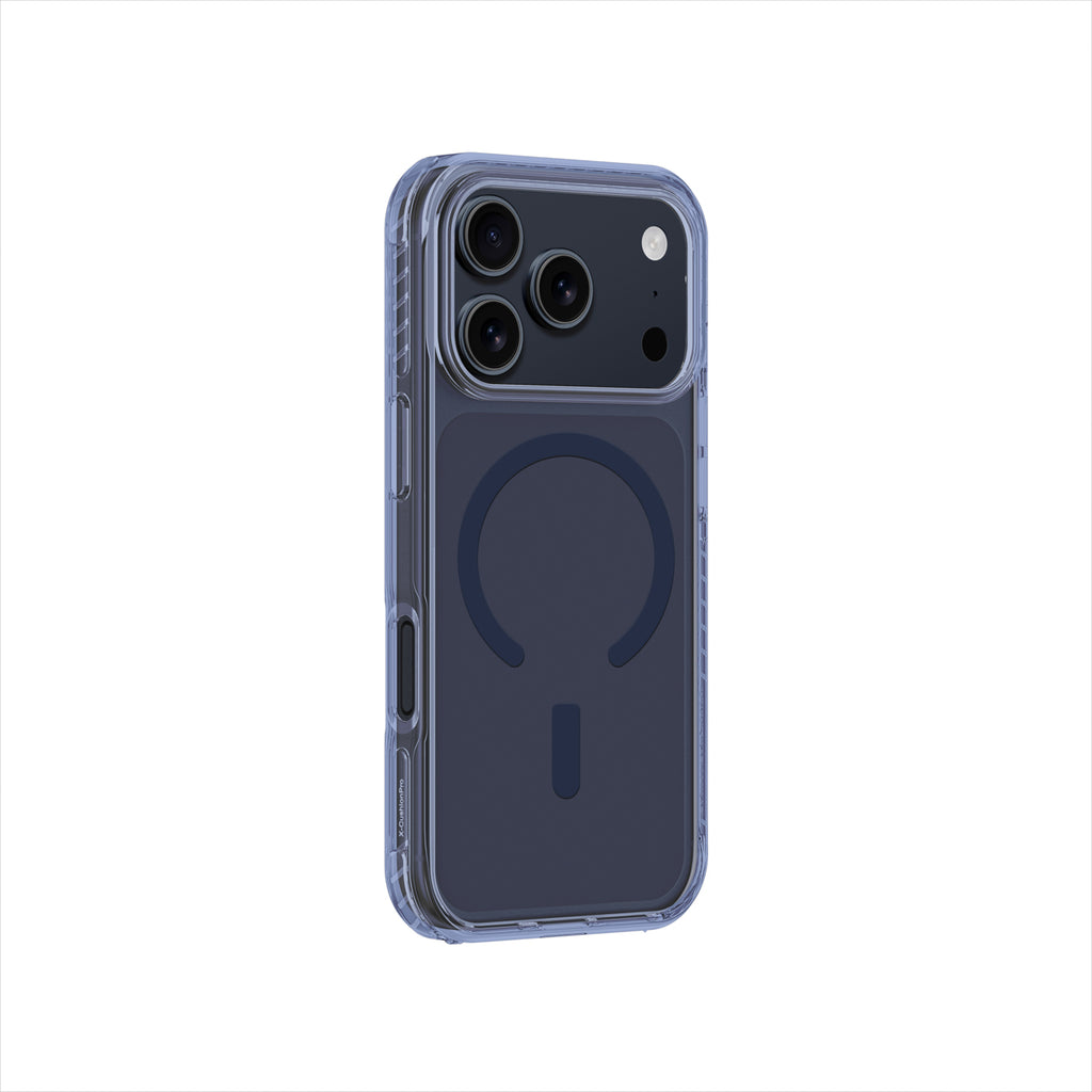 „AmazingThing Titan Pro“ dėklas, skirtas iPhone 17 Pro, suderinamas su MagSafe – mėlynas