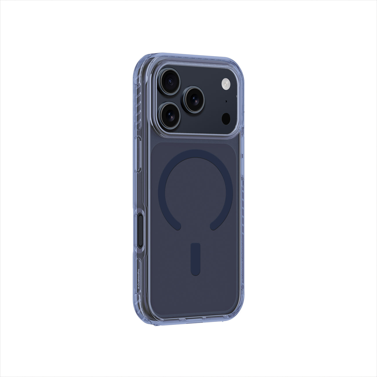 „AmazingThing Titan Pro“ dėklas, skirtas iPhone 17 Pro, suderinamas su MagSafe – mėlynas