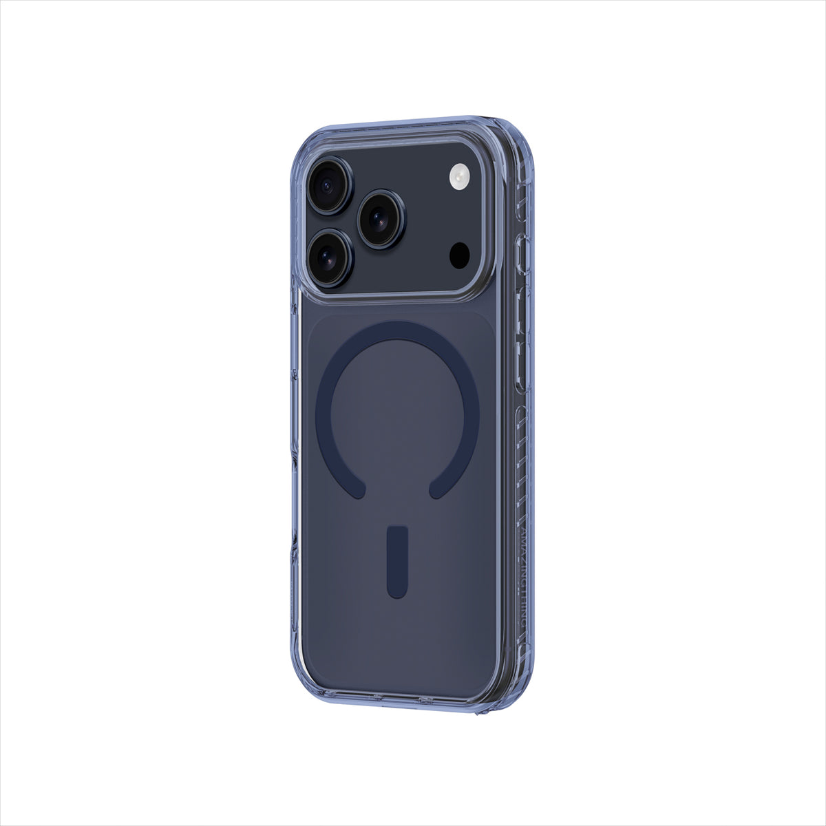 „AmazingThing Titan Pro“ dėklas, skirtas iPhone 17 Pro Max Compatible with MagSafe – mėlynas