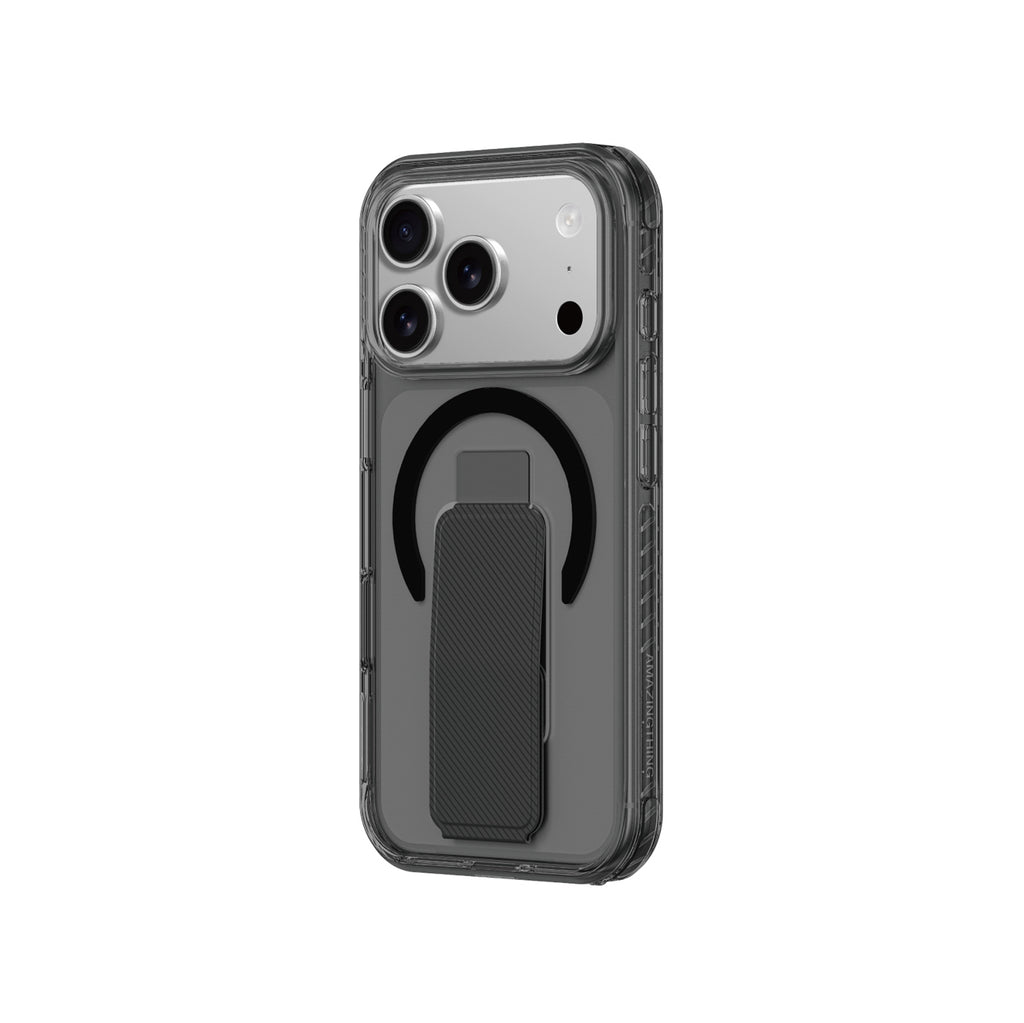 AmazingThing Titan Pro MagSafe dėklas iPhone 17 Pro – juodas