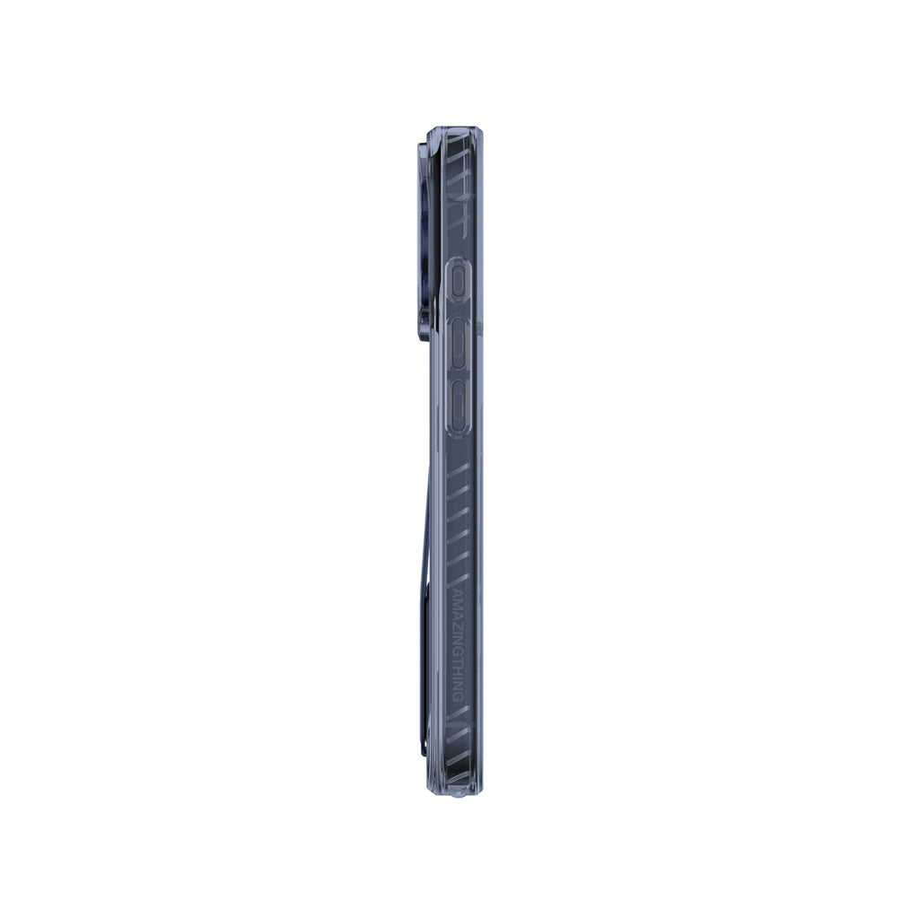 AmazingThing Titan Pro laikiklio dėklas, skirtas iPhone 17 Pro Max, suderinamas su MagSafe - mėlynas
