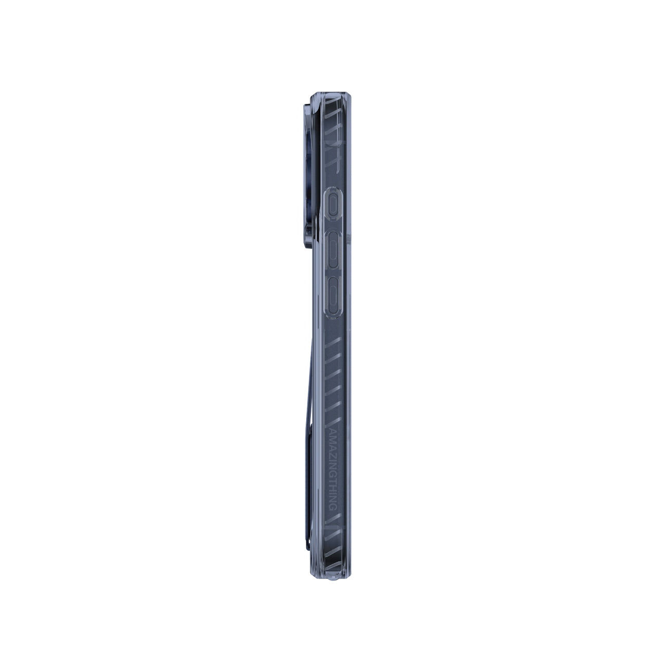 AmazingThing Titan Pro laikiklio dėklas, skirtas iPhone 17 Pro Max, suderinamas su MagSafe - mėlynas