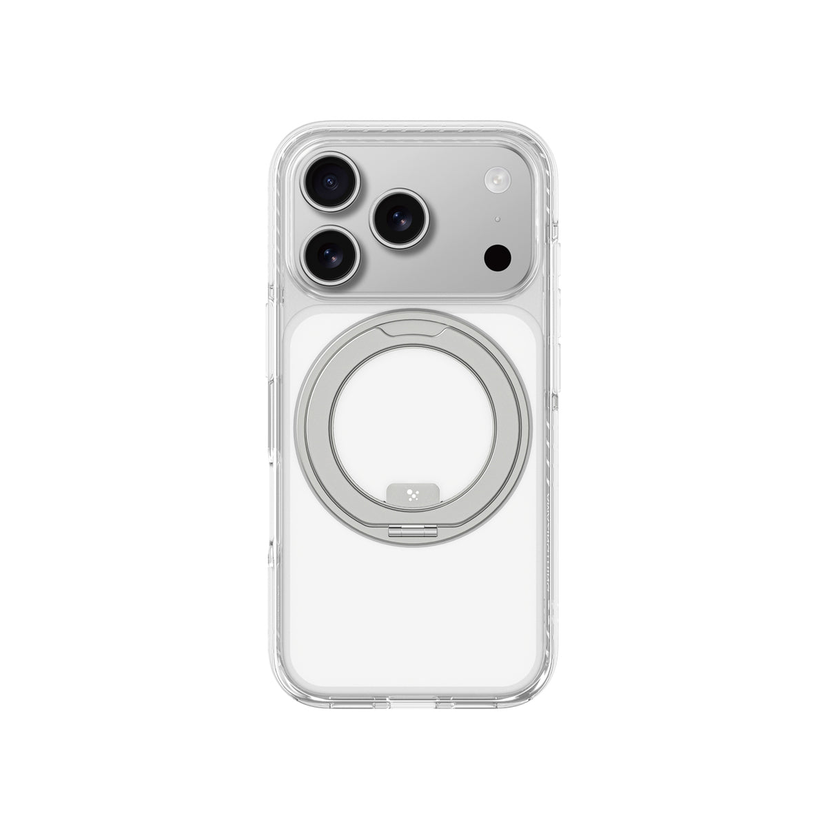 AmazingThing Titan Pro MagSpin dėklas, skirtas iPhone 17 Pro Max, suderinamas su MagSafe - pilkas