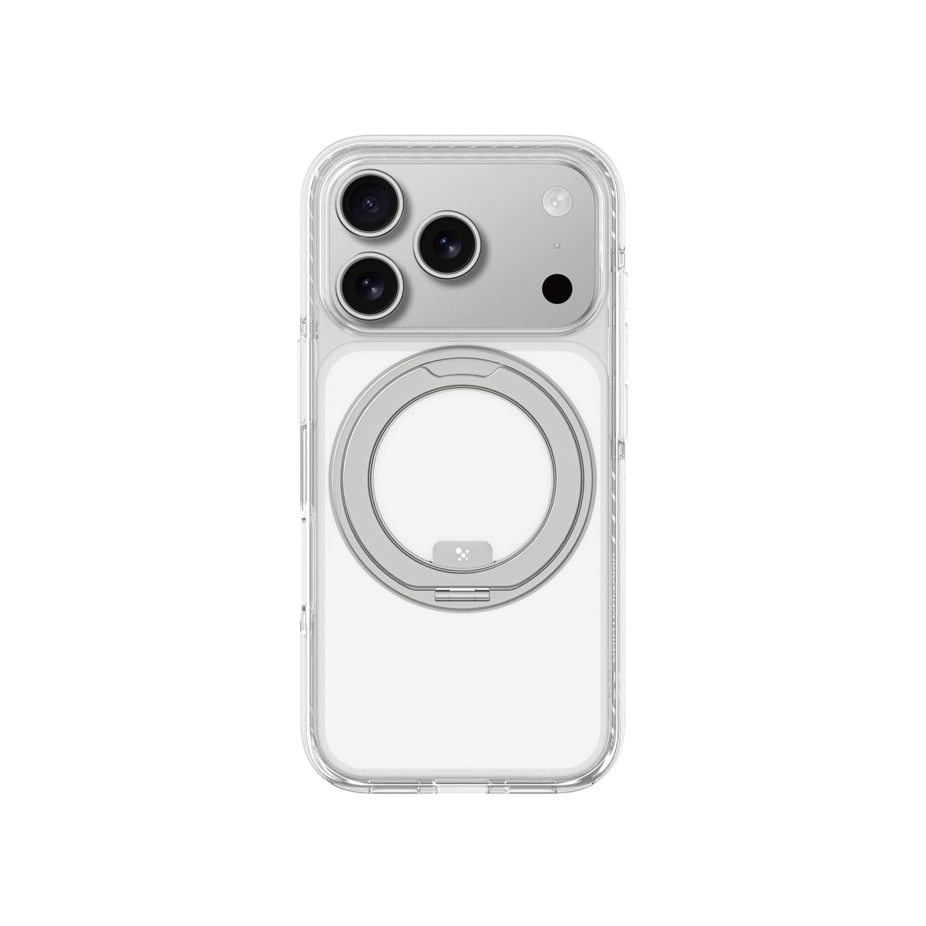 AmazingThing Titan Pro MagSpin dėklas, skirtas iPhone 17 Pro Max, suderinamas su MagSafe - pilkas