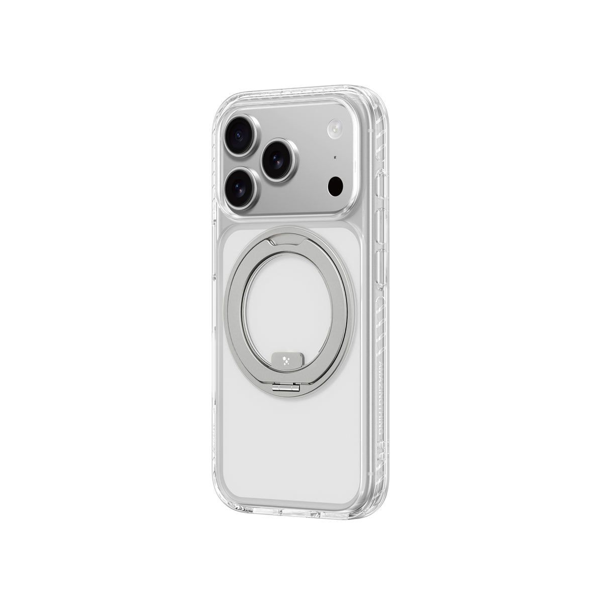 AmazingThing Titan Pro MagSpin dėklas, skirtas iPhone 17 Pro Max, suderinamas su MagSafe - pilkas