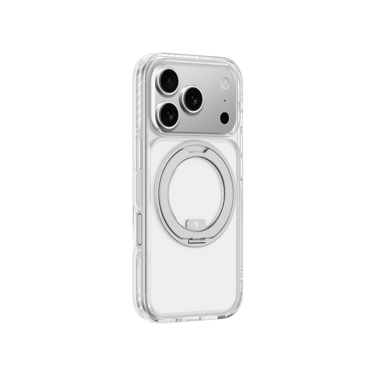 AmazingThing Titan Pro MagSpin dėklas, skirtas iPhone 17 Pro Max, suderinamas su MagSafe - pilkas