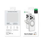AmazingThing Titan Pro MagSpin dėklas, skirtas iPhone 17 Pro Max, suderinamas su MagSafe - pilkas