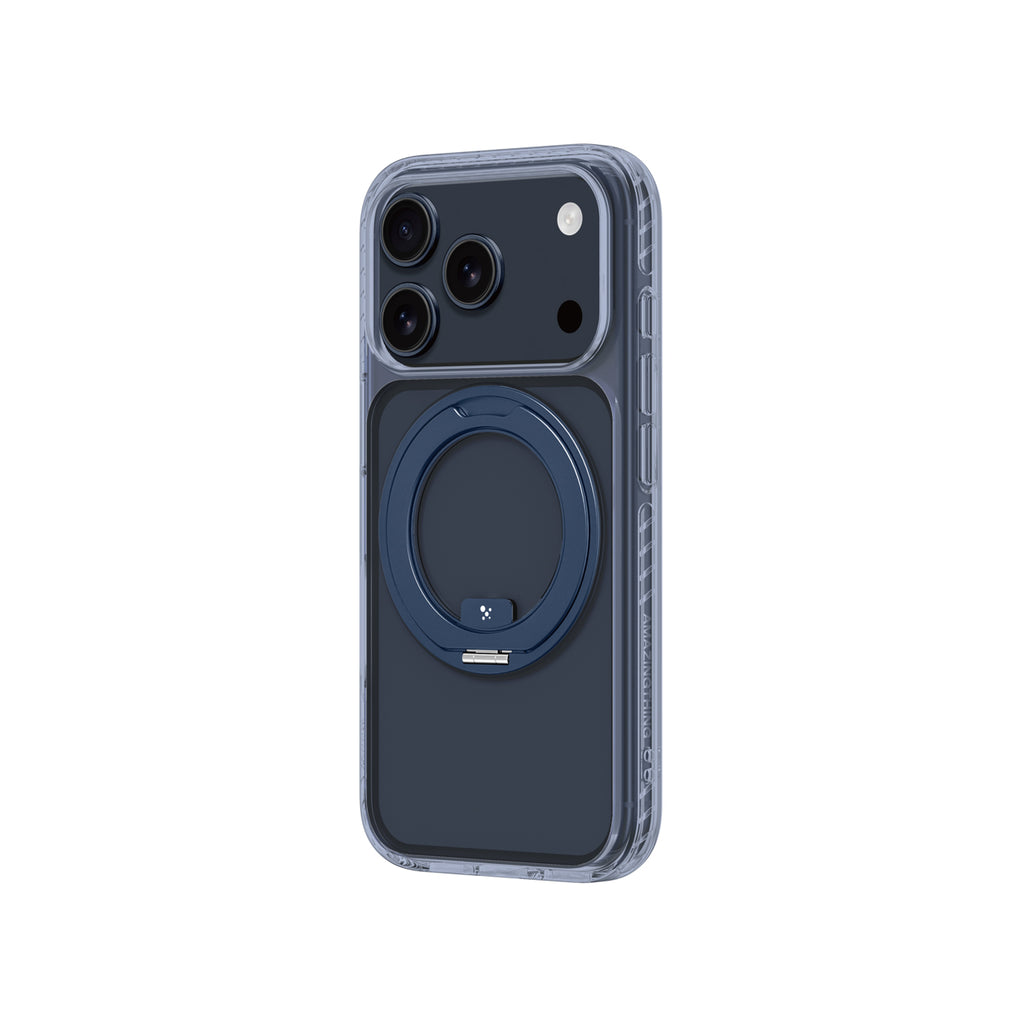 AmazingThing Titan Pro MagSpin dėklas, skirtas iPhone 17 Pro Max, suderinamas su MagSafe - mėlynas
