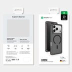 AmazingThing Omni Dėklas iPhone 17 Pro MagSafe Suderinamas - Juodas -- iPhone 17 Pro