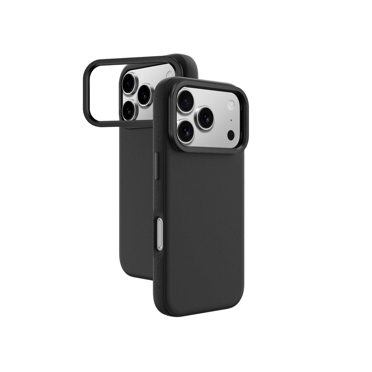 AmazingThing Glamour dėklas iPhone 17 Pro Max – juodas -- iPhone 17 Pro Max