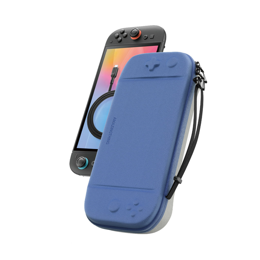 AmazingThing PlayShield EDC apsauginis dėklas, skirtas Nintendo Switch 2 – mėlynas -- Cell phone cases and covers