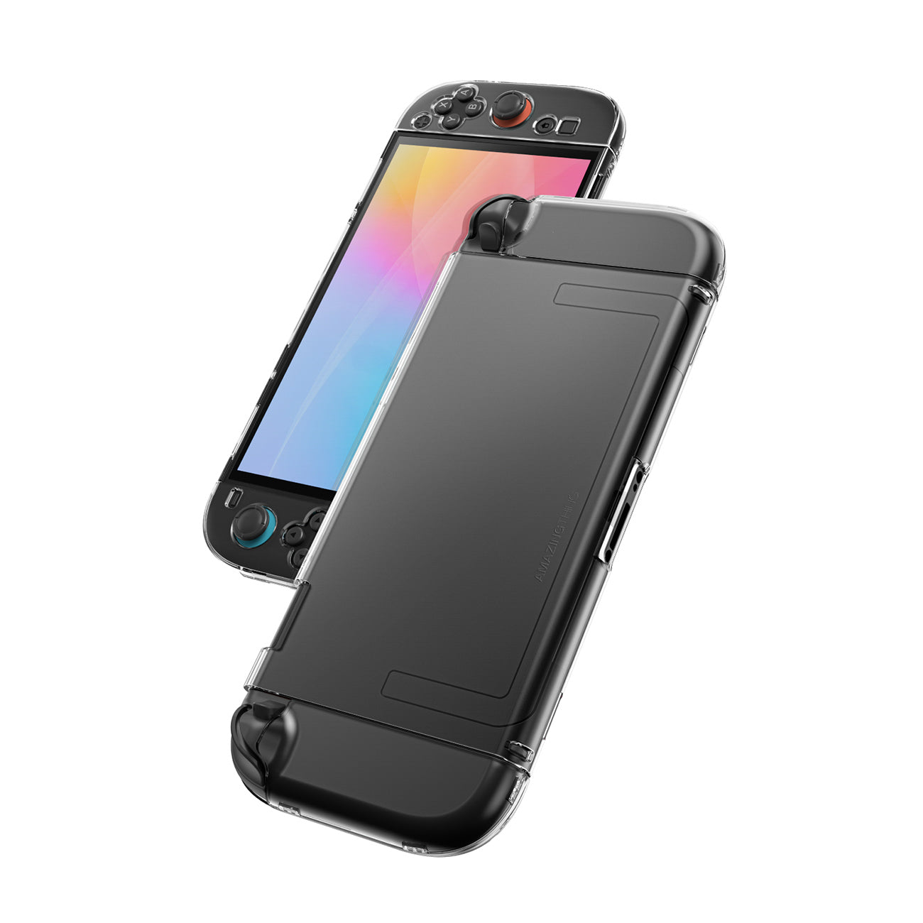 „AmazingThing PlayShield Bare Case“, skirtas „Nintendo Switch“ 2 – skaidrus -- Cell phone cases and covers