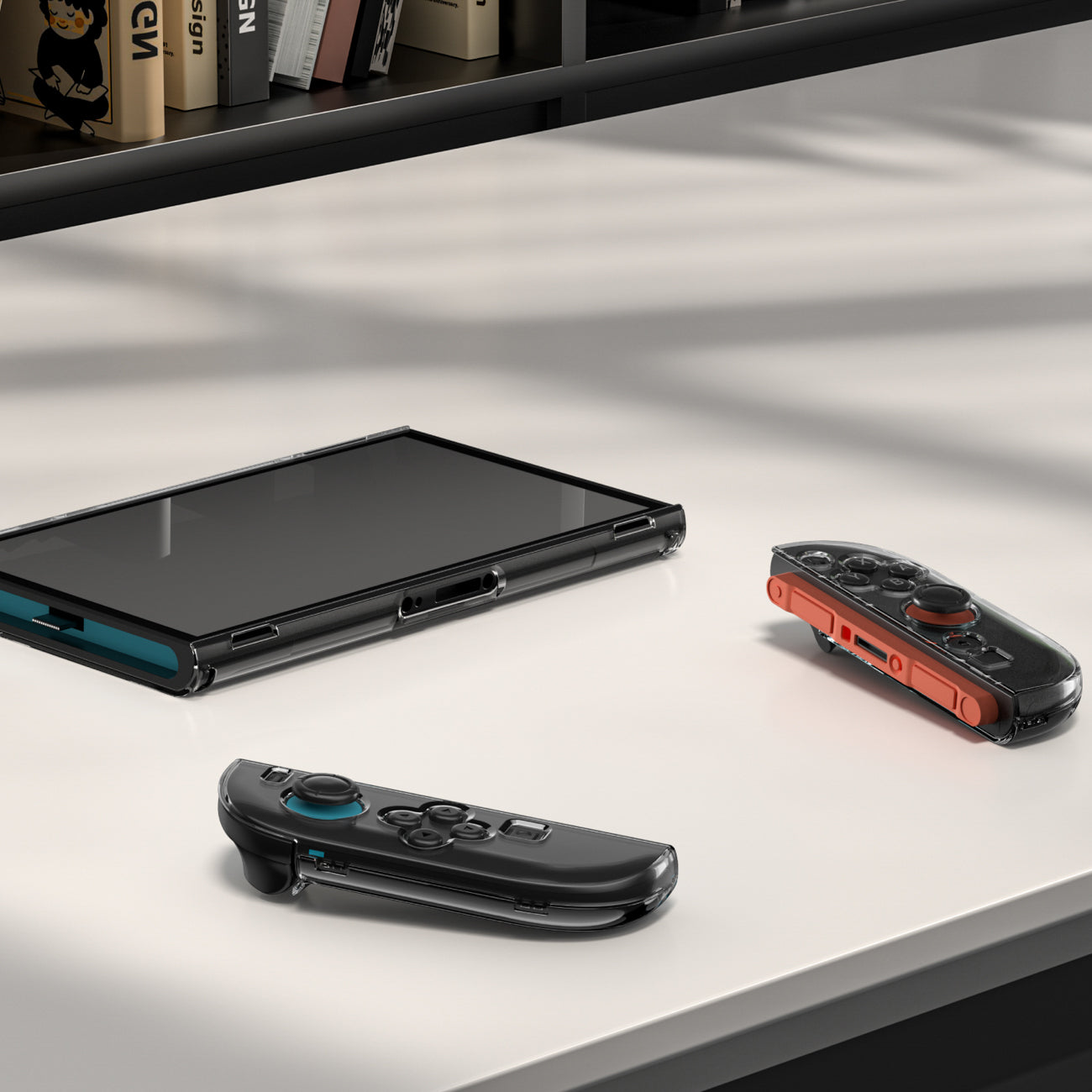 AmazingThing PlayShield Bare Dėklas, skirtas Nintendo Switch 2 – pusiau permatomas -- Cell phone cases and covers