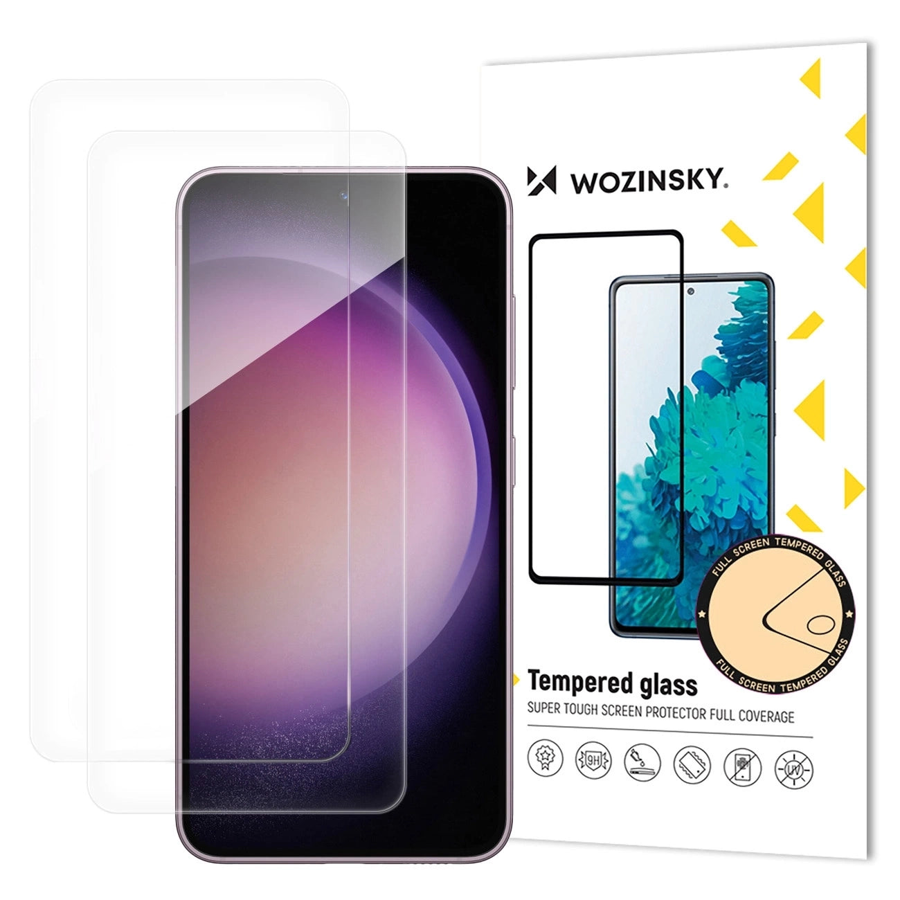 2 vnt. Wozinsky grūdintas stiklas Galaxy A17 / A17 5G -- Samsung Galaxy A17