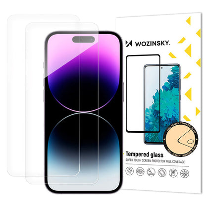 Wozinsky grūdintas stiklas iPhone 17/16 Pro Max, 2 vnt.