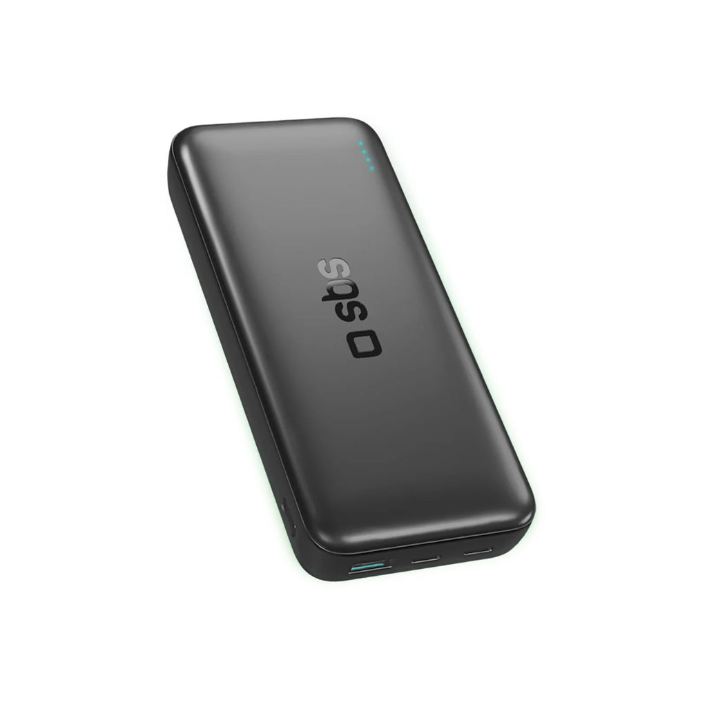 SBS Infinity Išorinė baterija 20000mAh 10W LiFePo₄ USB-A USB-C - juodas -- Powerbanks
