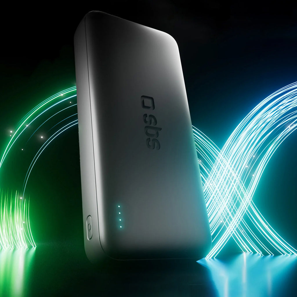 SBS Infinity Išorinė baterija 20000mAh 10W LiFePo₄ USB-A USB-C - juodas -- Powerbanks