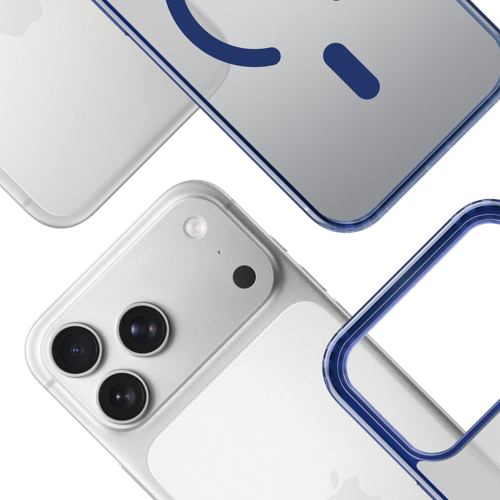 3mk Frosty MagCase, skirtas iPhone 17 Pro Max – mėlynas