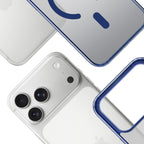 3mk Frosty MagCase, skirtas iPhone 17 Pro Max – mėlynas