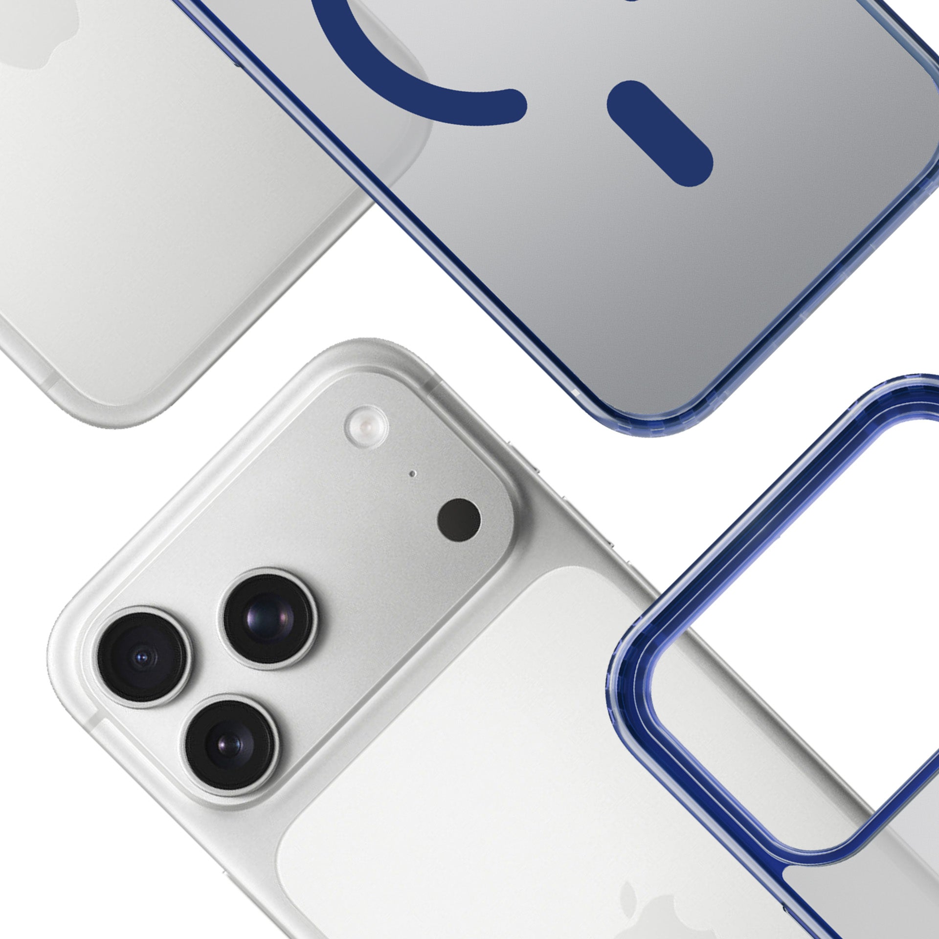 3mk Frosty MagCase, skirtas iPhone 17 Pro Max – mėlynas