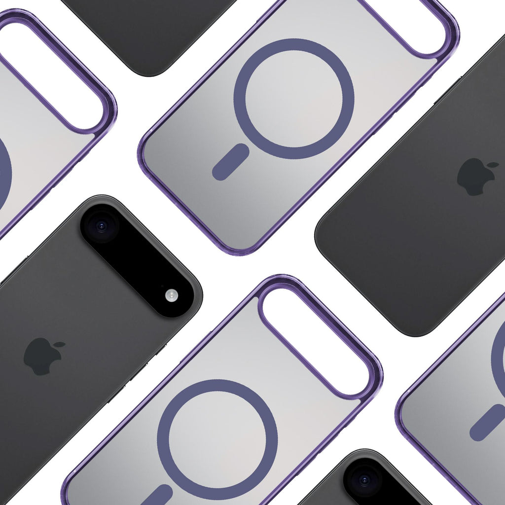 3mk Frosty MagCase, skirtas iPhone 17 Air – violetinė