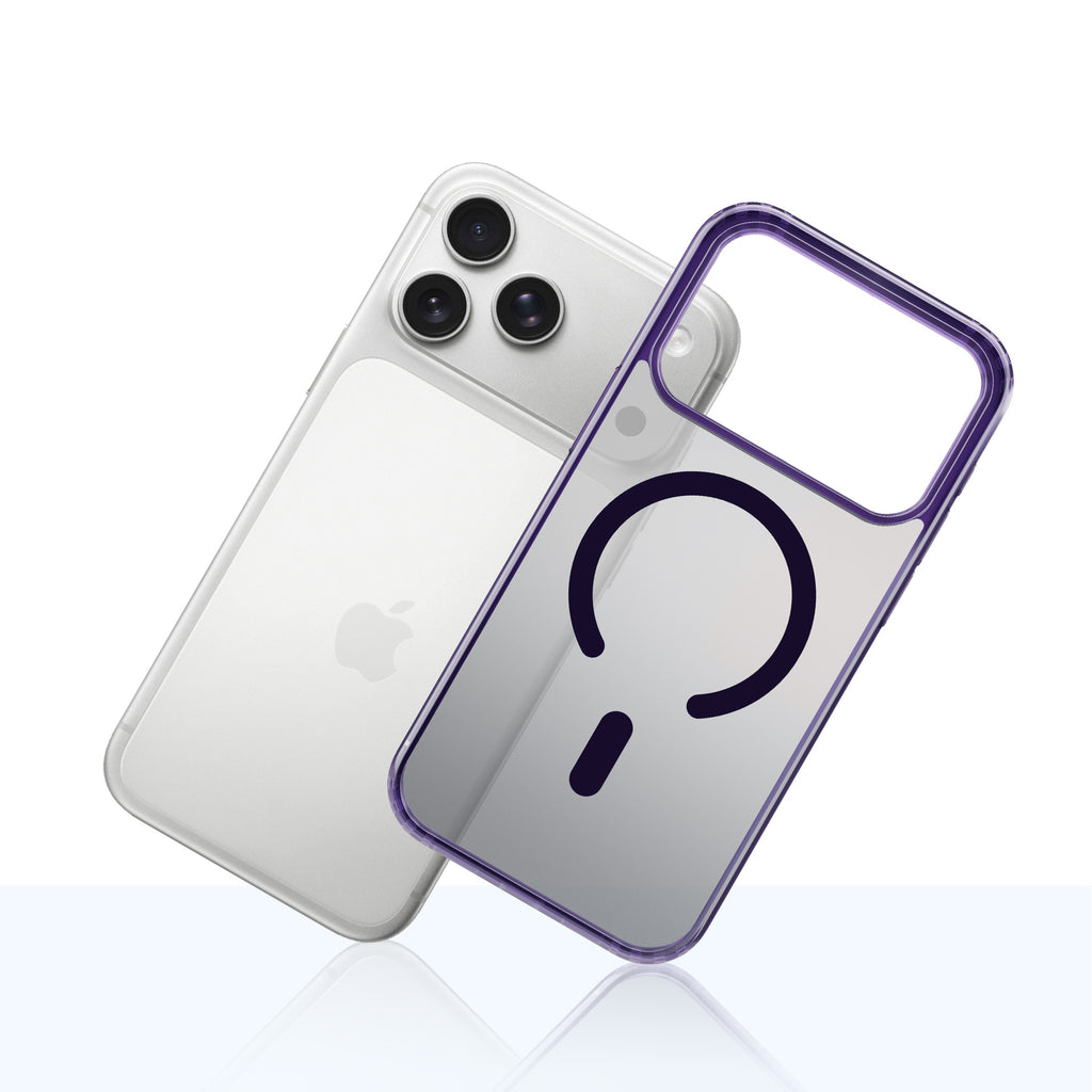 3mk Frosty MagCase, skirtas iPhone 17 Pro Max – violetinė