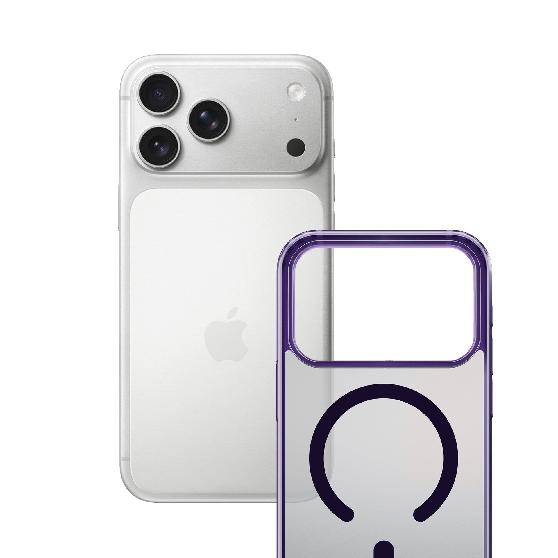 3mk Frosty MagCase, skirtas iPhone 17 Pro Max – violetinė