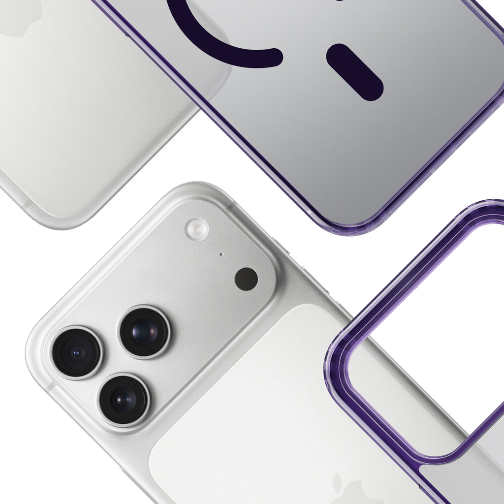 3mk Frosty MagCase, skirtas iPhone 17 Pro Max – violetinė
