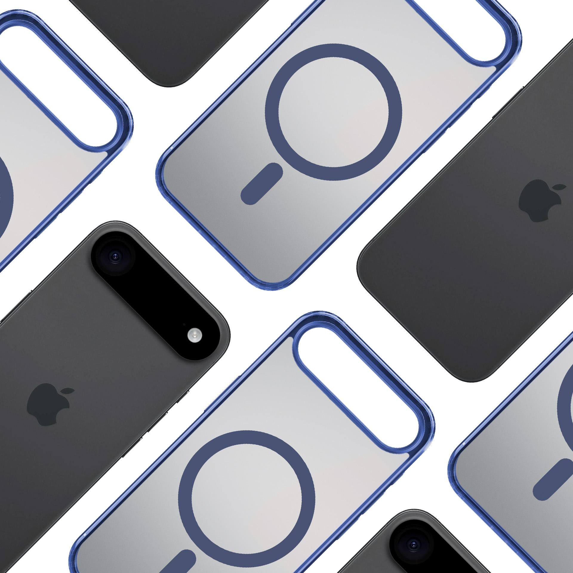 3mk Frosty MagCase, skirtas iPhone Air – mėlynas -- Cell phone cases and covers