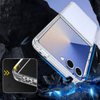 Tech-Protect FlexAir Hybrid dėklas Galaxy Z Flip 7 – skaidrus -- Samsung Galaxy Z Flip 7