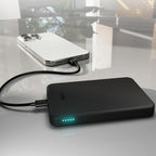 SBS Mag Power Qi2 Išorinė baterija 5000 mAh suderinama su MagSafe - juodas